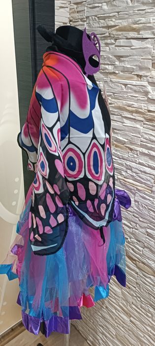 Strój motylka przebranie karnawałowe dla dziewczynki, 5 – 7 lat