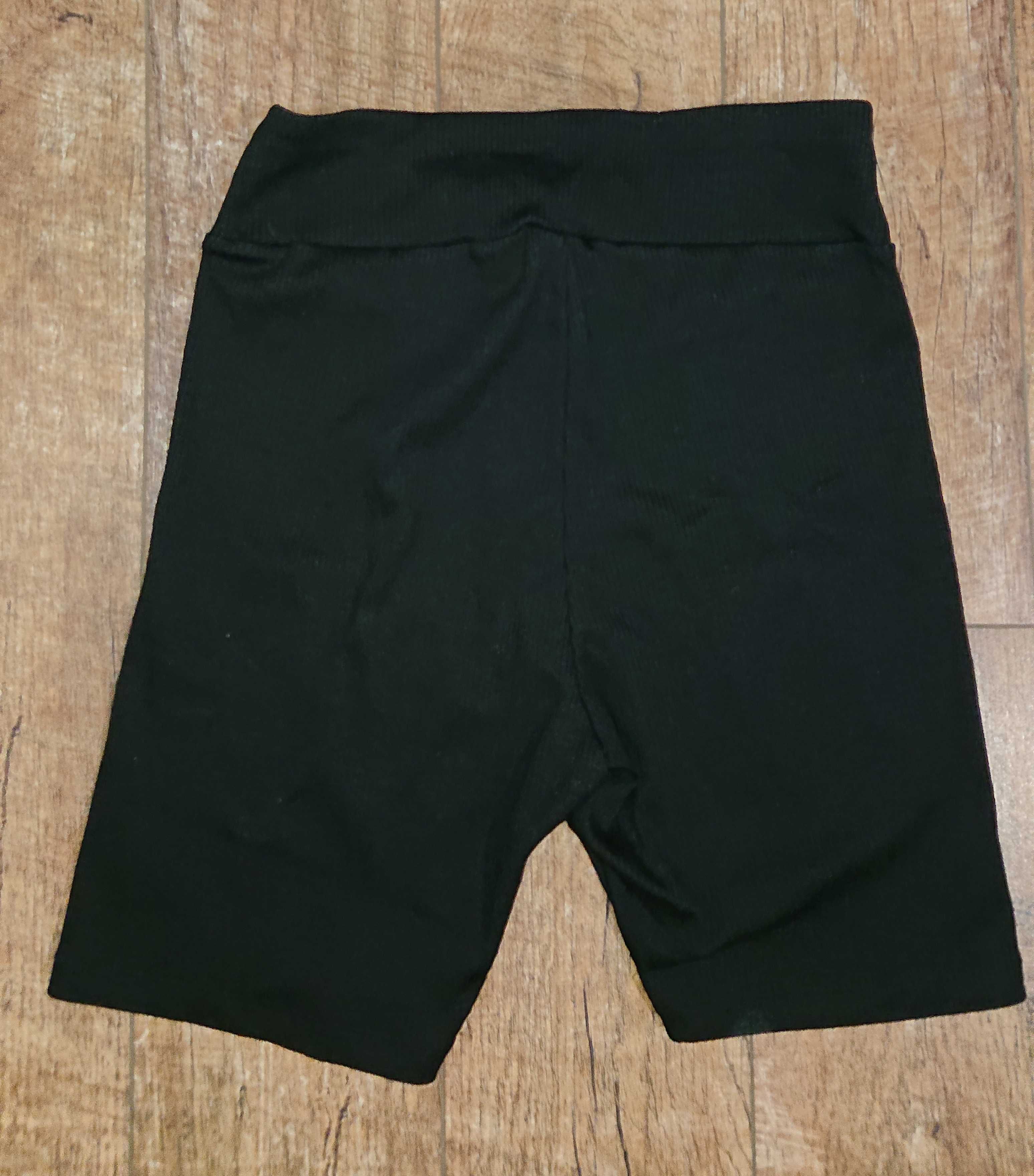 13. Puma Classics Ribbed Damskie Krótkie Legginsy, Czarne Kolarki