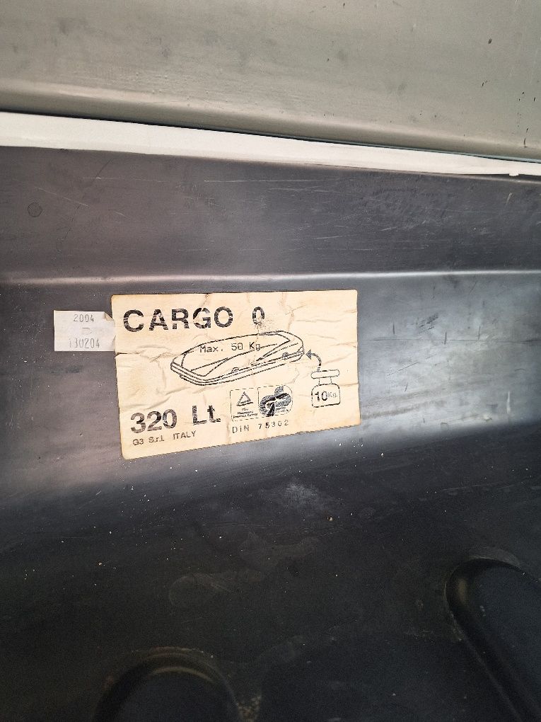 Mala de tejadilho da  Cargo de 320 lts