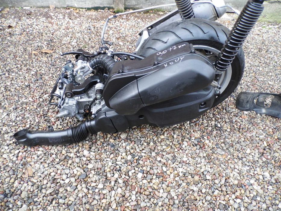 SILNIK YAMAHA X-MAX 125 CCM 06-09 sprawny 9077 km nowy 09-13 oryginał