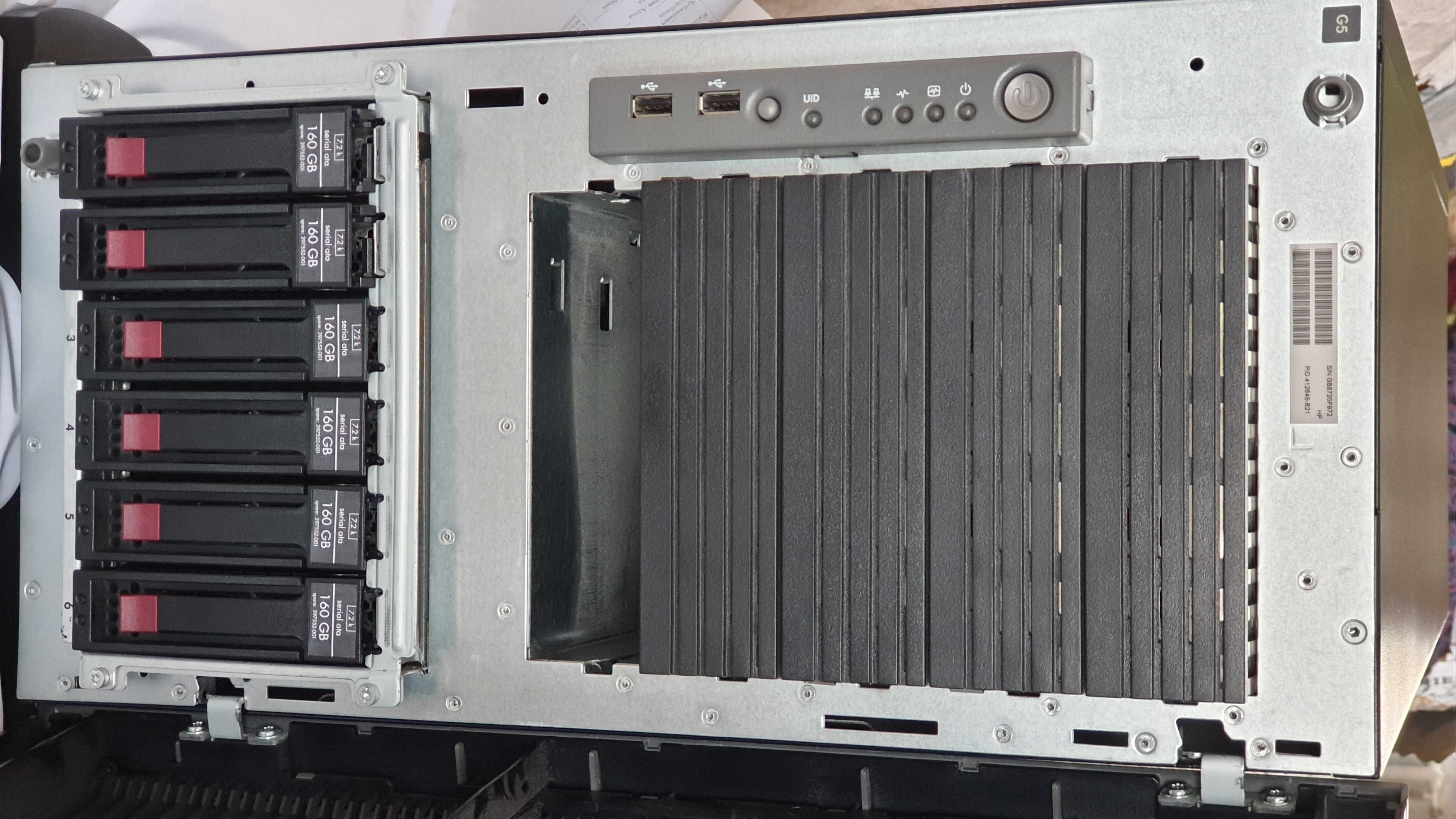 Робочий HP ProLiant ML350 G5