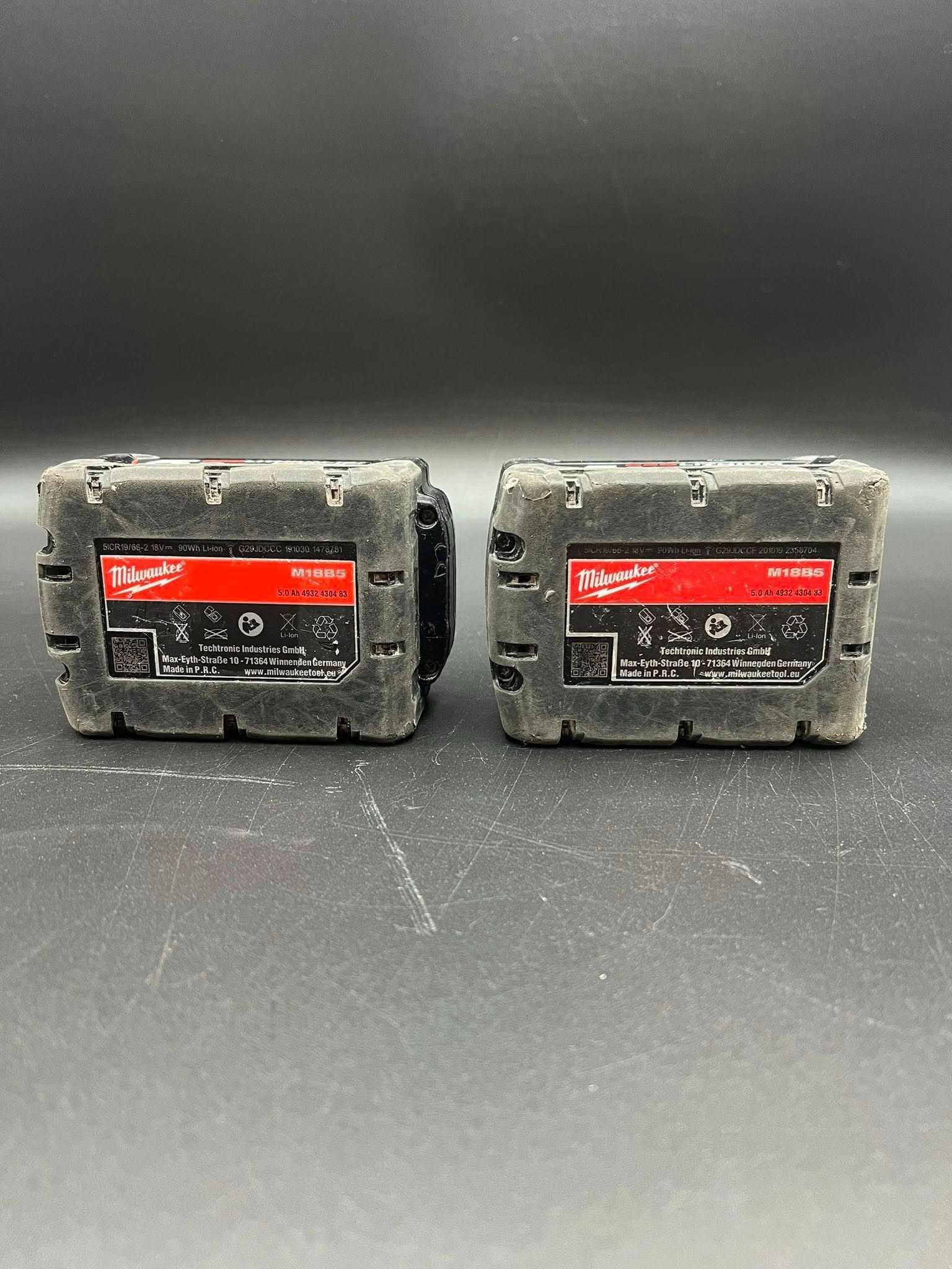 Akumulator Milwaukee M18B15 5.0 Ah USZKODZONA