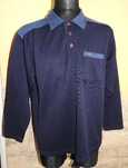 Bluza koszula granatowa polo rozmiar XL