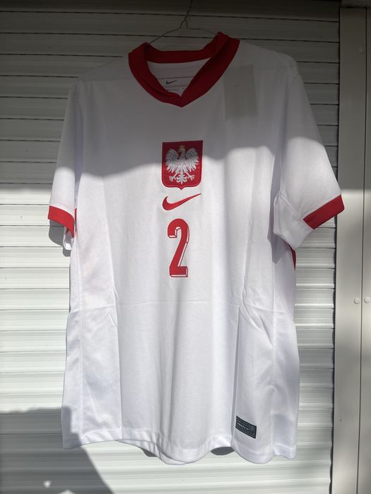 Koszulka Oficjalna meczowa Matty Cash 2 Reprezentacja Polski Nike