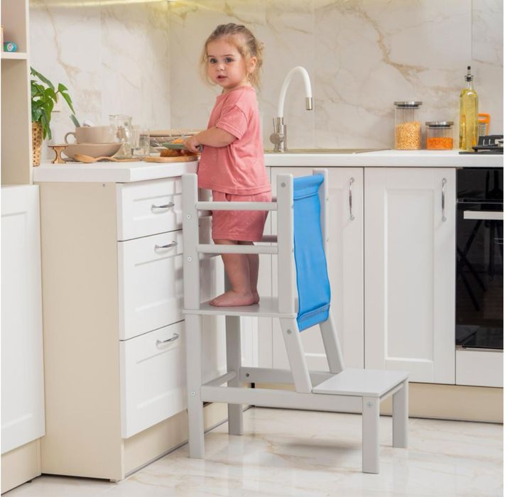 Вежа, стільчик монтесорі