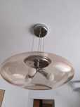 Lampa kuchenna szkło nowoczesna