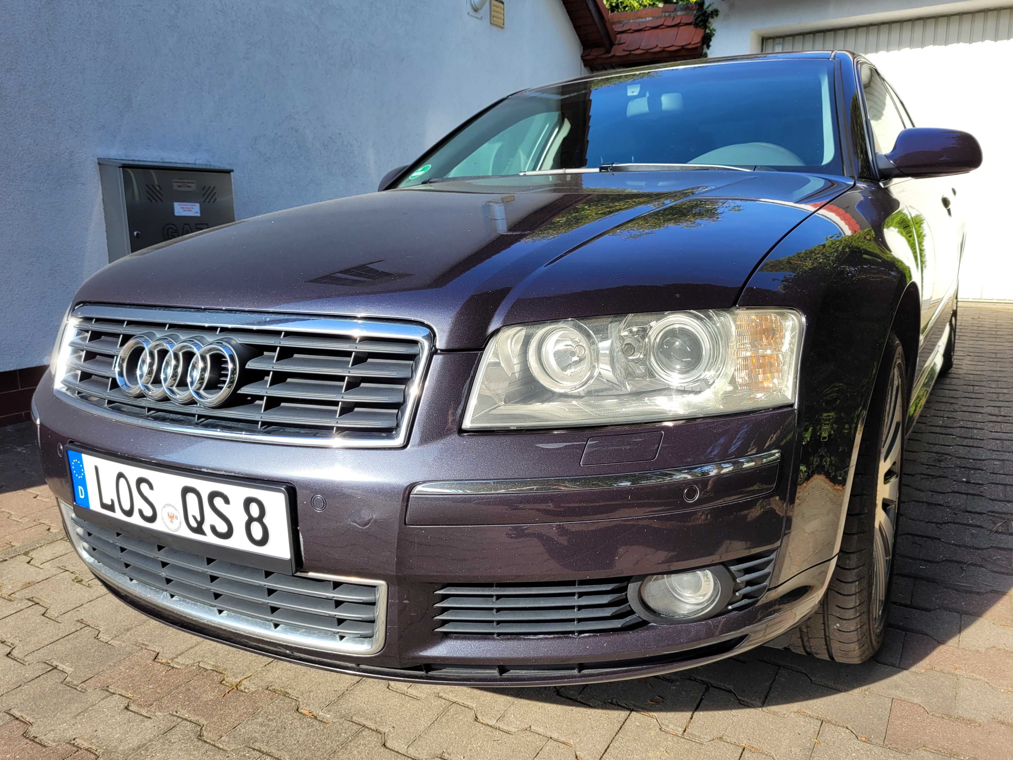 Audi A8 3.0 Benzyna 220 KM BI-Xenon Parktronik Navi Webasto Skóry