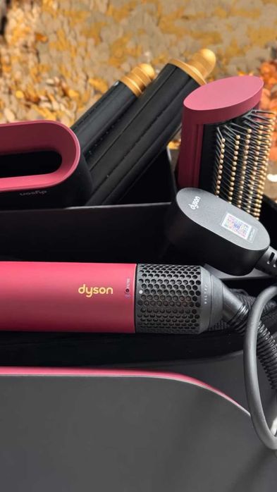 Дайсон стайлер Dyson HS08 i.d. Red Velvet/Gold Оригінал Новий