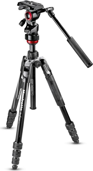 Statyw Manfrotto Befree LIVE Alu Twist, 4 sekcje, głowica wideo