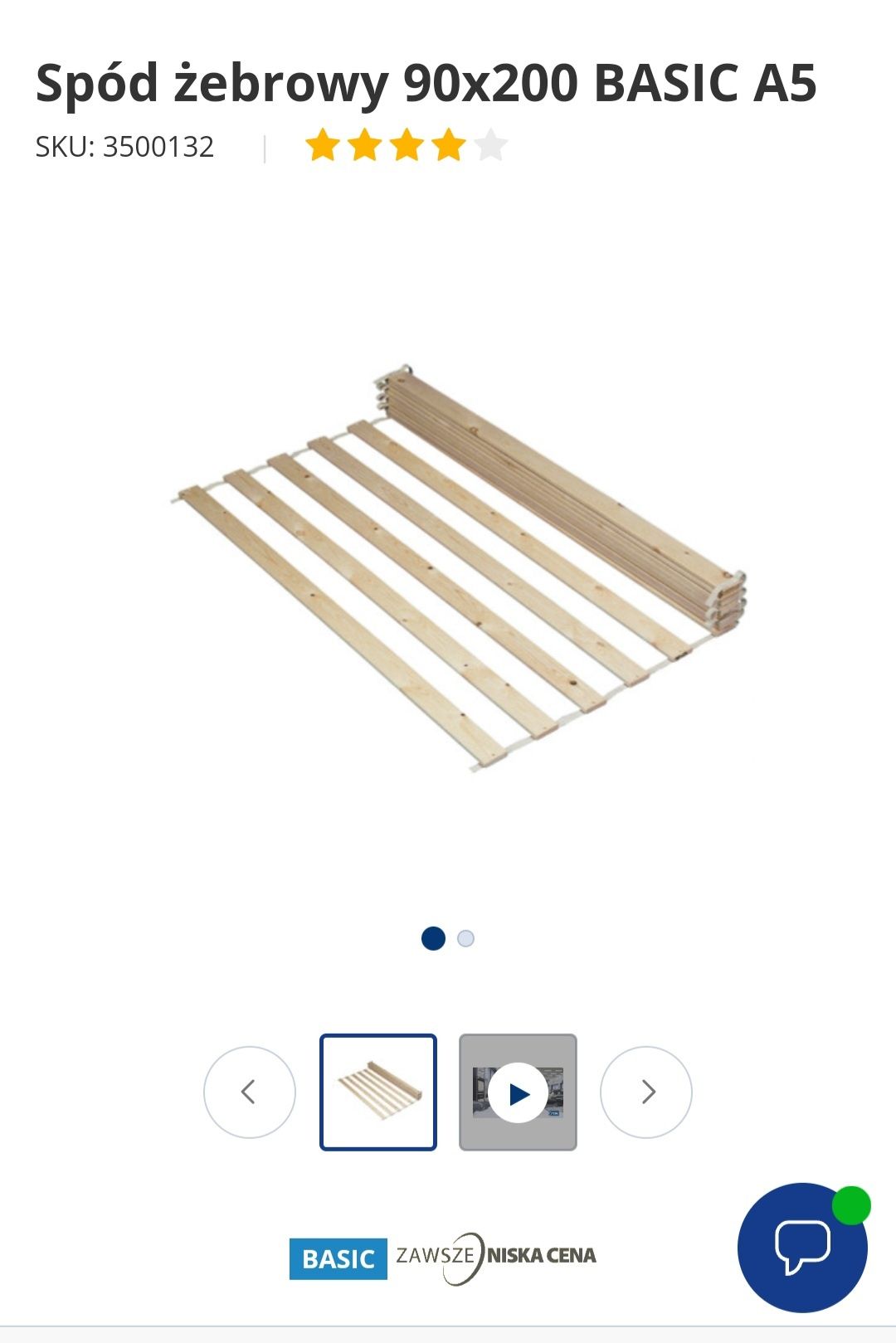 Łóżko - rama łóżka Ikea