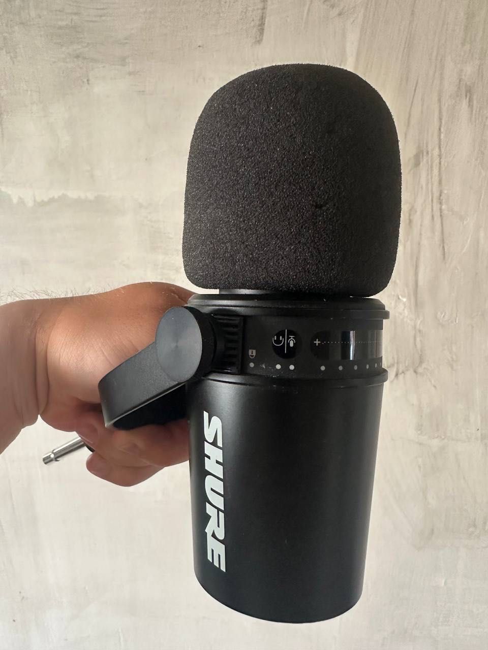 Мікрофон Shure MV7 USB/XLR + Подарунок пантограф