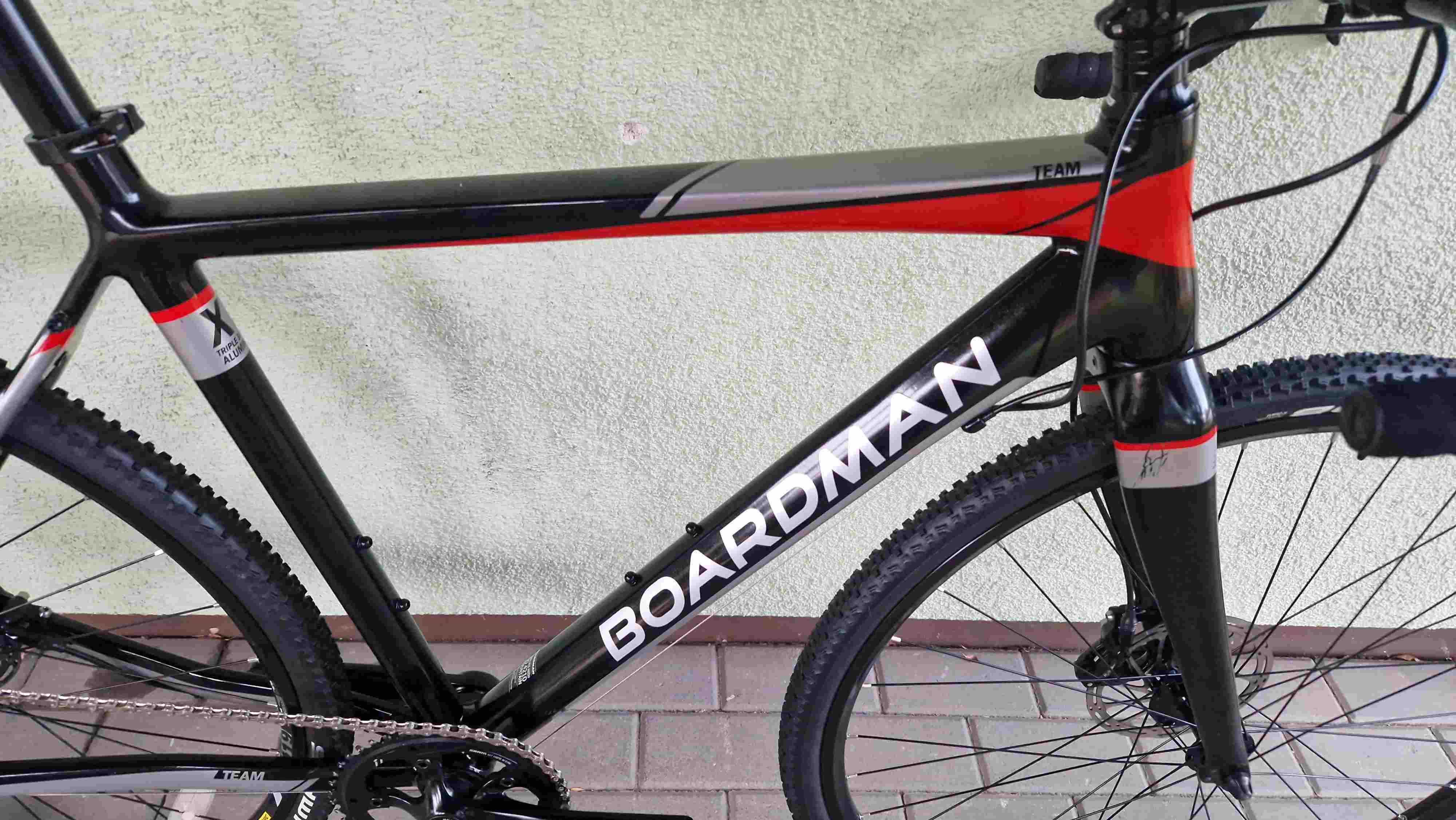 BOARDMAN sram RIVAL 1x11 hydraulik alu CARBON gravel r53 i 50