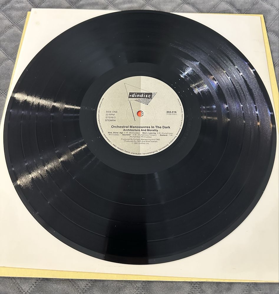 OMD Architecture & Morality LP 1Press Germany NM