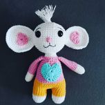 "Frytka i Kartofelcia" Kartofelcia na szydełku amigurumi