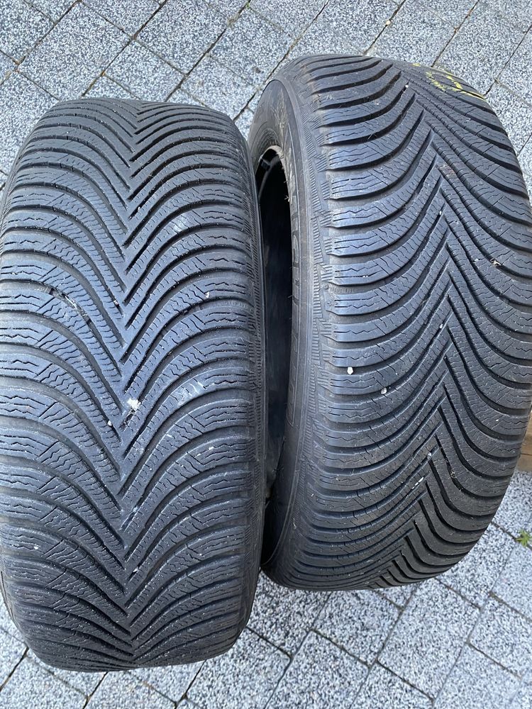 Opony,felgi kolpaki  17 zima michelin alpin 5