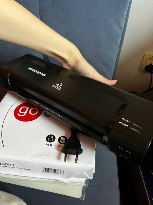 Zestaw biurowy Epson EcoTank L3270 + tusze, papier, laminator i folie