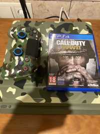 Ps4 1TB Edição Call Of Duty WWII com cx original