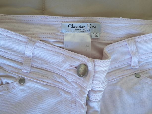 Calças Christian Dior rosa
