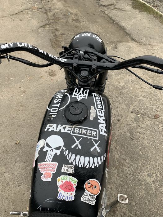 Мопед альфа з пробігом