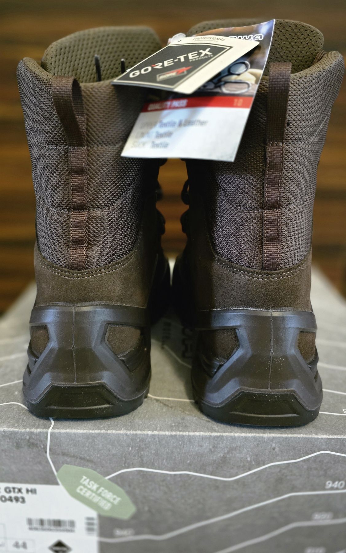 Buty Lowa Zephyr GTX Mk2 Hi dark brown NOWE ORYGINALNE rozm.  44