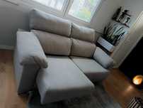 Sofa dois lugares acentos deslizantes