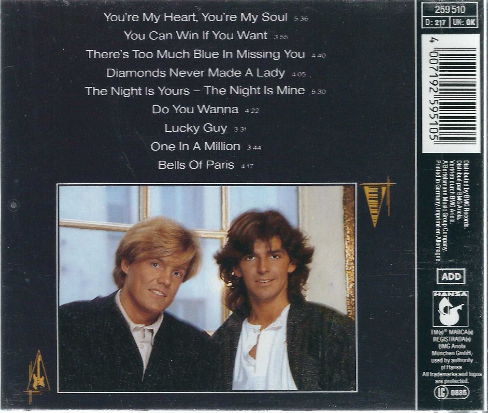 CD Modern Talking - The 1st Album (1988) (Hansa)