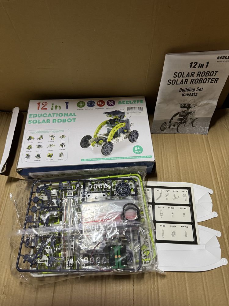 Robot solarny zabawka edukacyjna