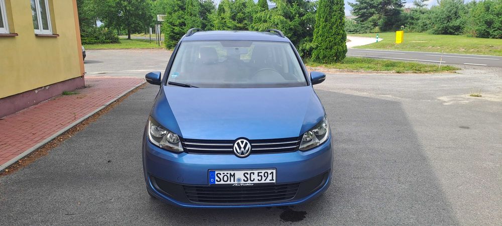 Volkswagen Touran 1.4TSI 150KM Benzyna+Gaz 2011r Sprowadzony z Niemiec