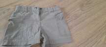 Spodenki szorty khaki r. 116