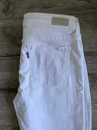 Jeansy białe levis