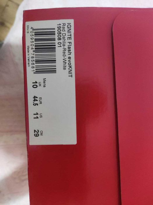 Sapatilhas Puma Ignite Flash Evoknit Tamanho 44.5