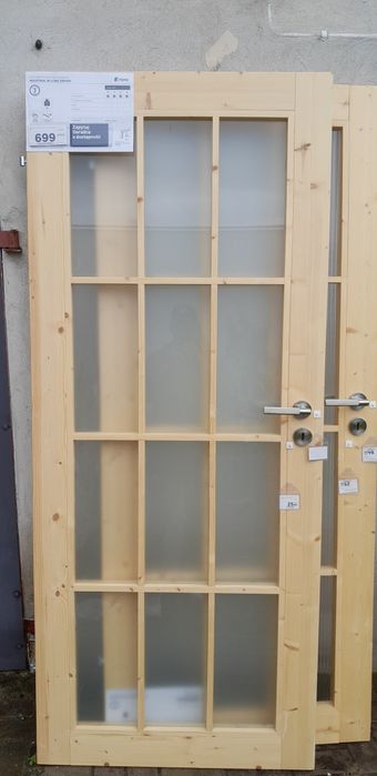 Drzwi wew pokojowe 80 świerkowe ,montaż