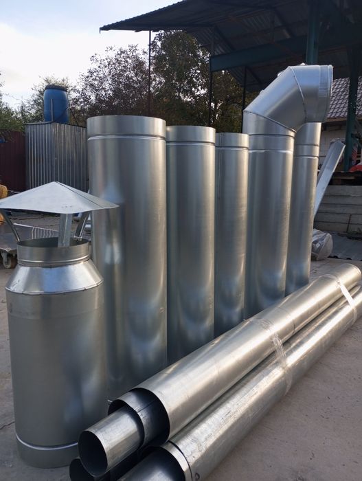 Труби оцинковані різні діаметри.