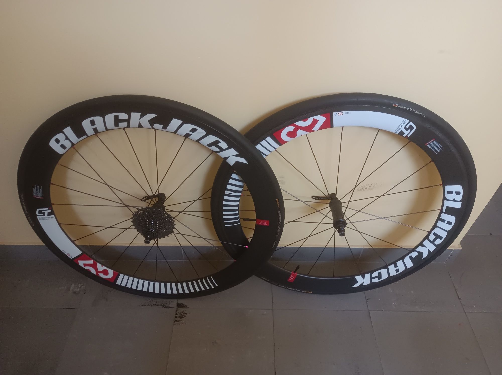 Rodas carbono Blackjack C55