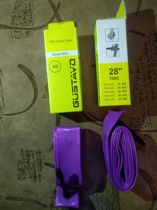 Tpu камера для велосипеда, гравійна 700*35-50с, шосейна,bmx, мтб 26-29