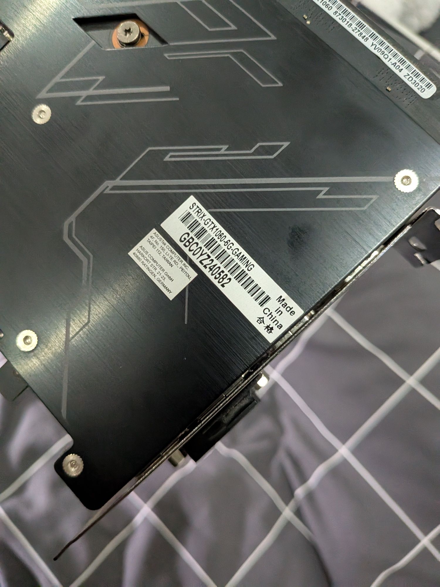 asus rog strix gtx 1060 6gb