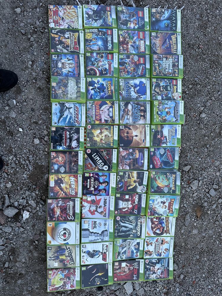 Sprzedam zamienię hity gry dla dzieci Xbox 360 Sonic Lego rayman