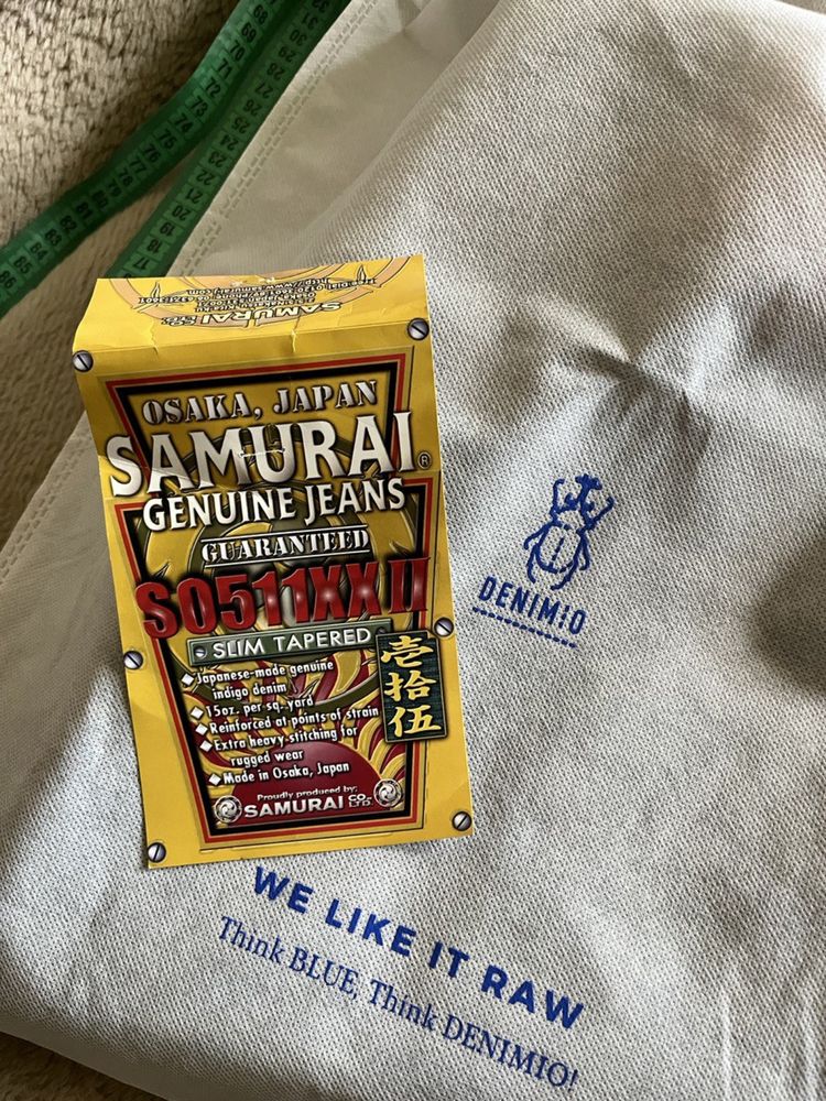 Легендарные -Samurai 15 oz  Made in Japan