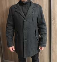 Пальто зимнее мужское шерстяное Tom Taylor