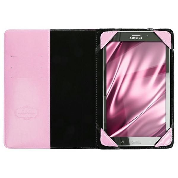 Etui Blun Uniwersalne Na Tablet 7" Unt Różowy/Pink