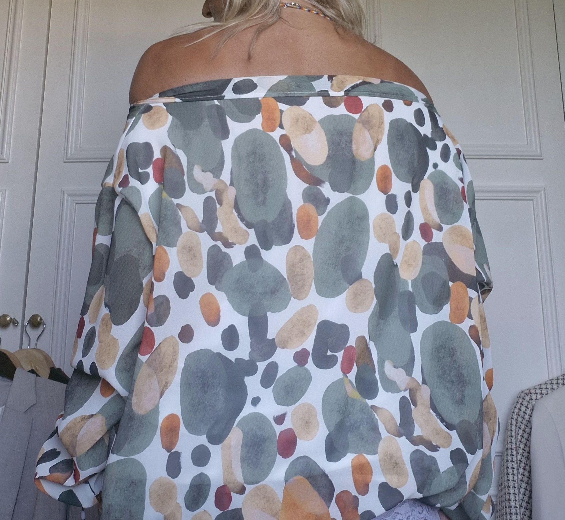Blusas motivos verdes como nova. Usada 1ma vez