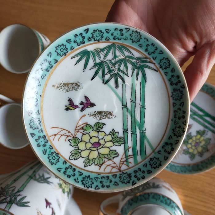 Conjunto de café chinês