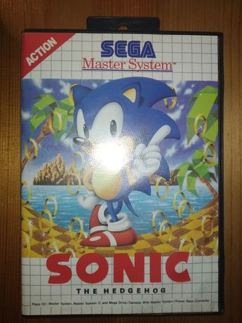 Jogo Sega Master System Sonic the Hedgehog (primeira versão)