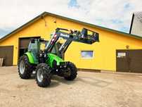 Deutz-Fahr K 420 AGROTRON 430 4.95 M 120 95  Świeżo Sprowadzony Deutz Fahr Agrotron 4.95 z Ładowaczem Ładny