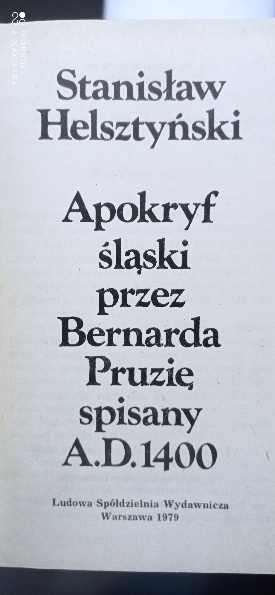 Apokryfy śląskie