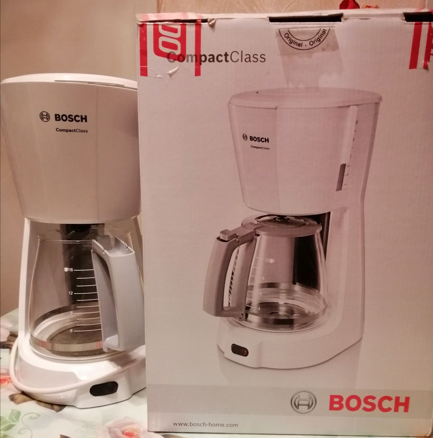 НОВАЯ кофеварка Bosch