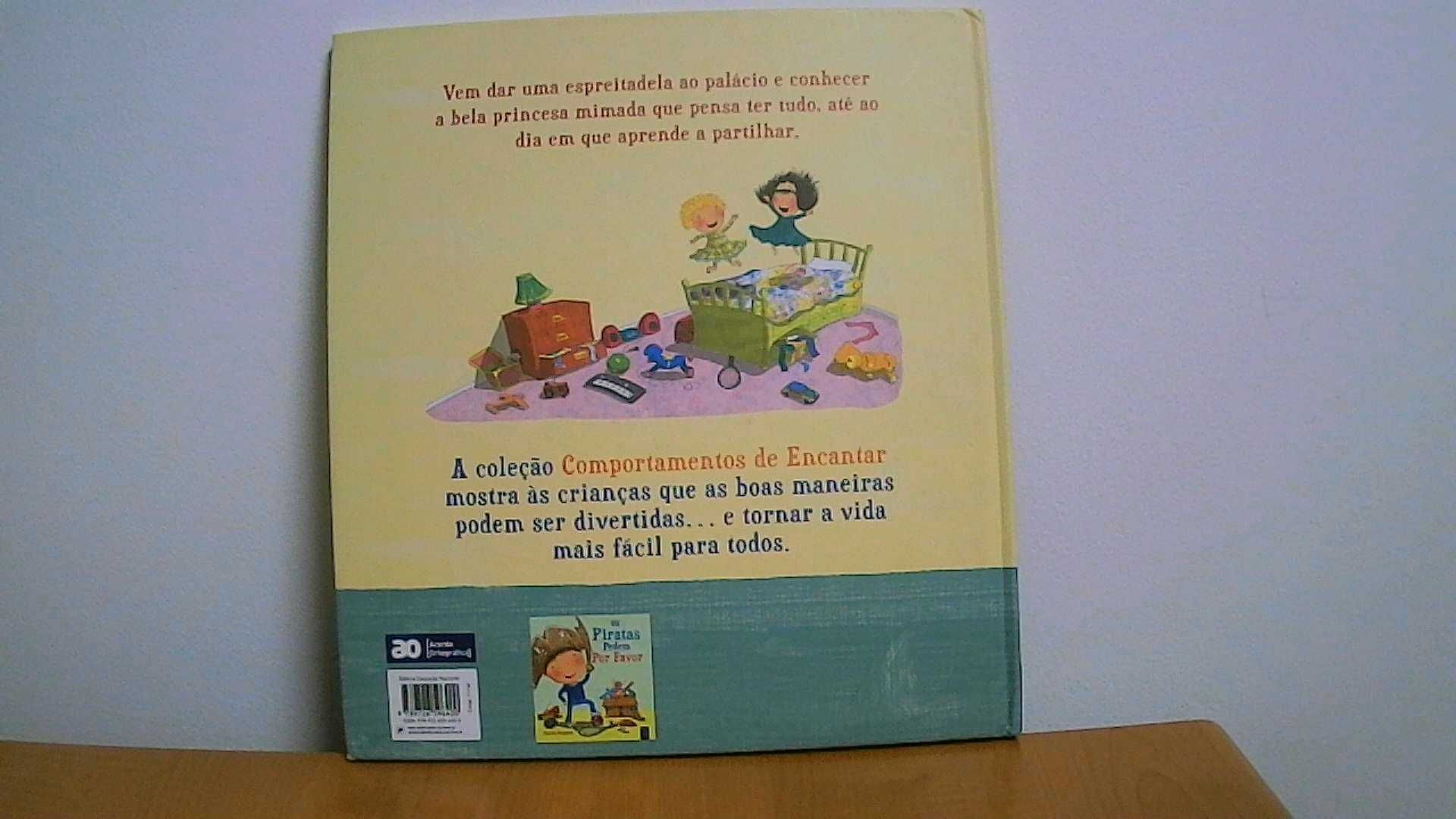 Livro- "As princesas adoram partilhar"