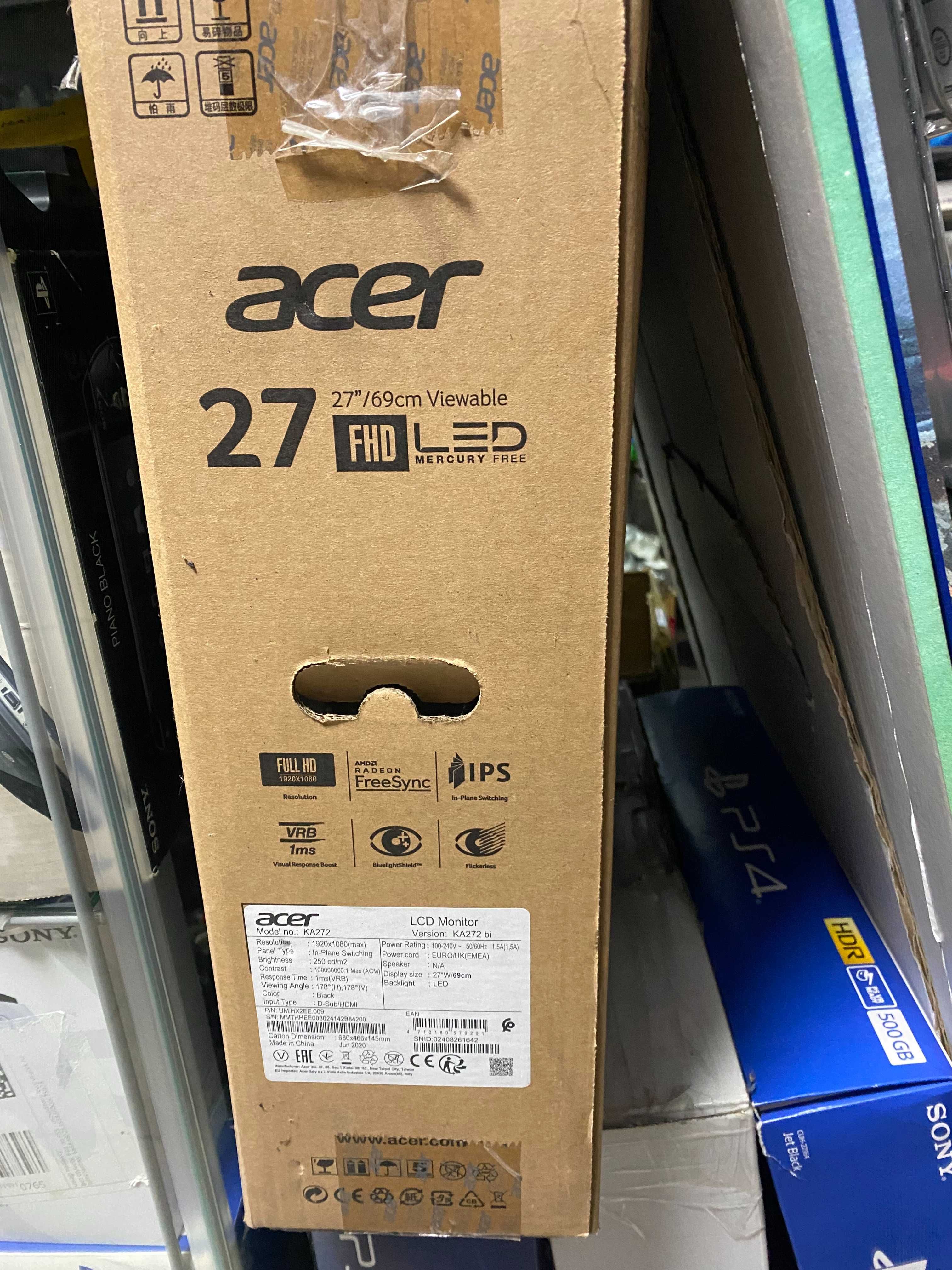 Monitor Acer|KA272BI 27 "