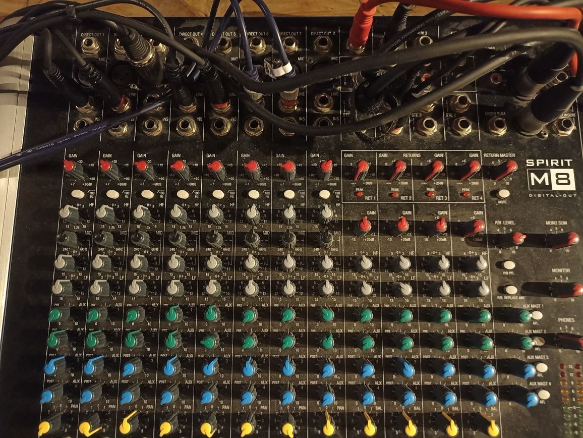 Soundcraft Spirit M8