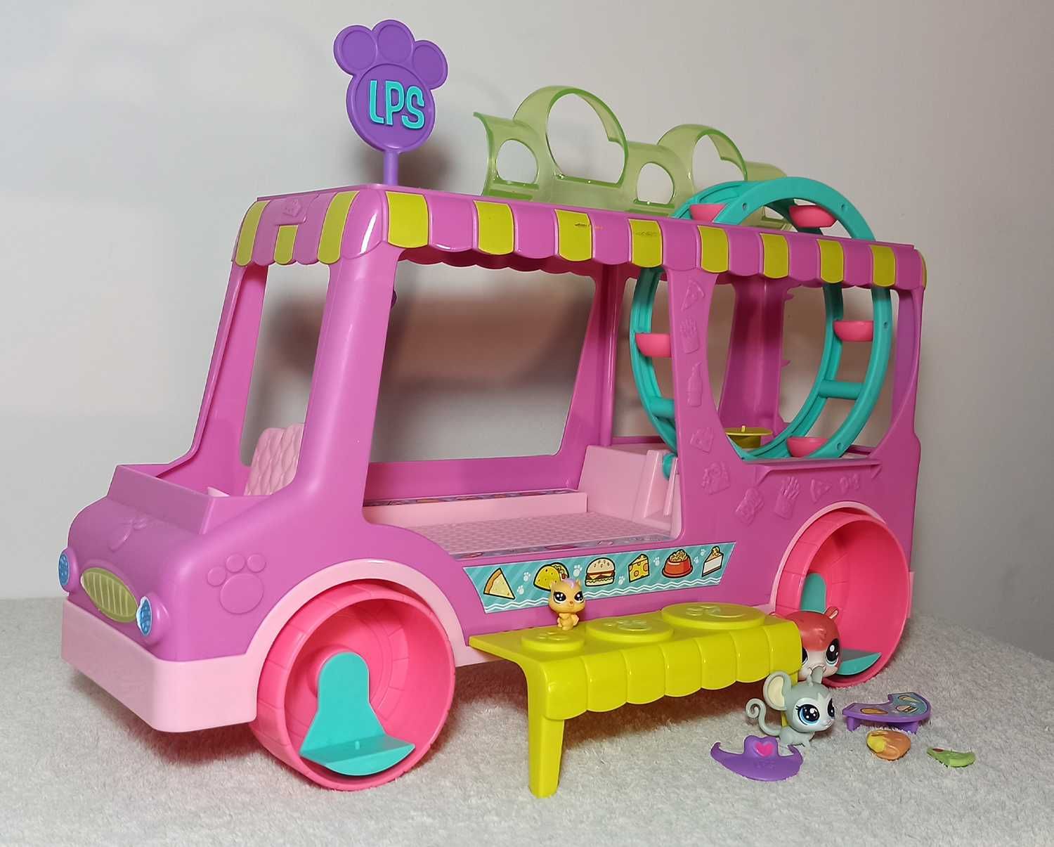 Samochód food truck Littlest Pet Shop